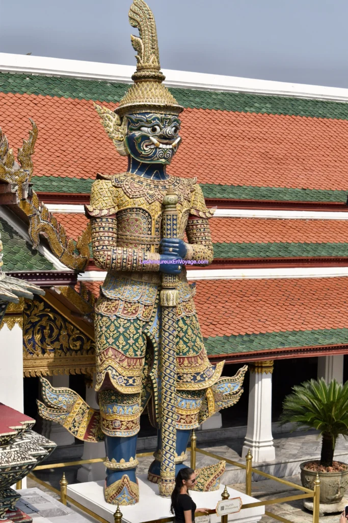 Statue du Palais Royal de Bangkok